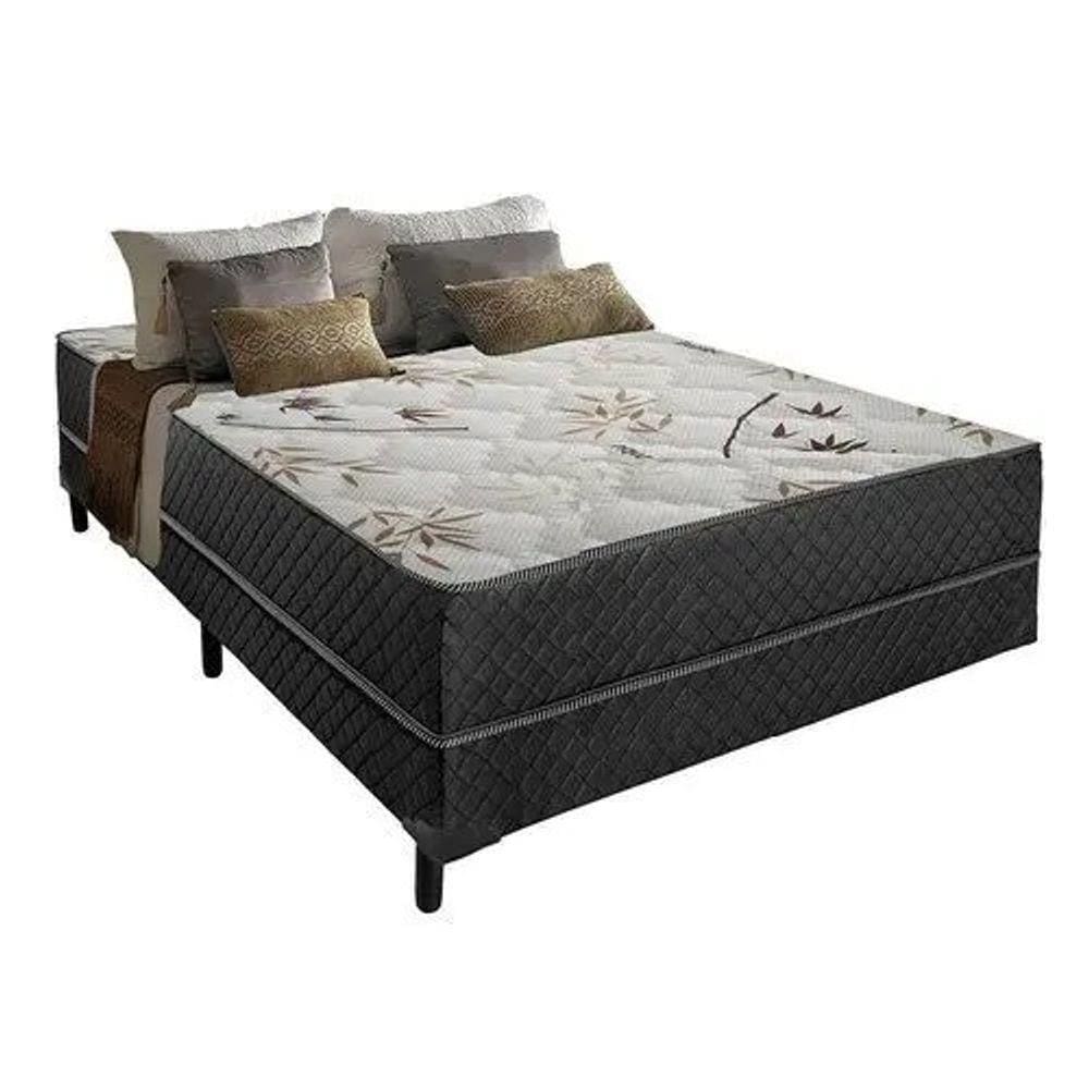 Cama Box Viuva Conjugada Ortopédico Solteirão 120x188x43