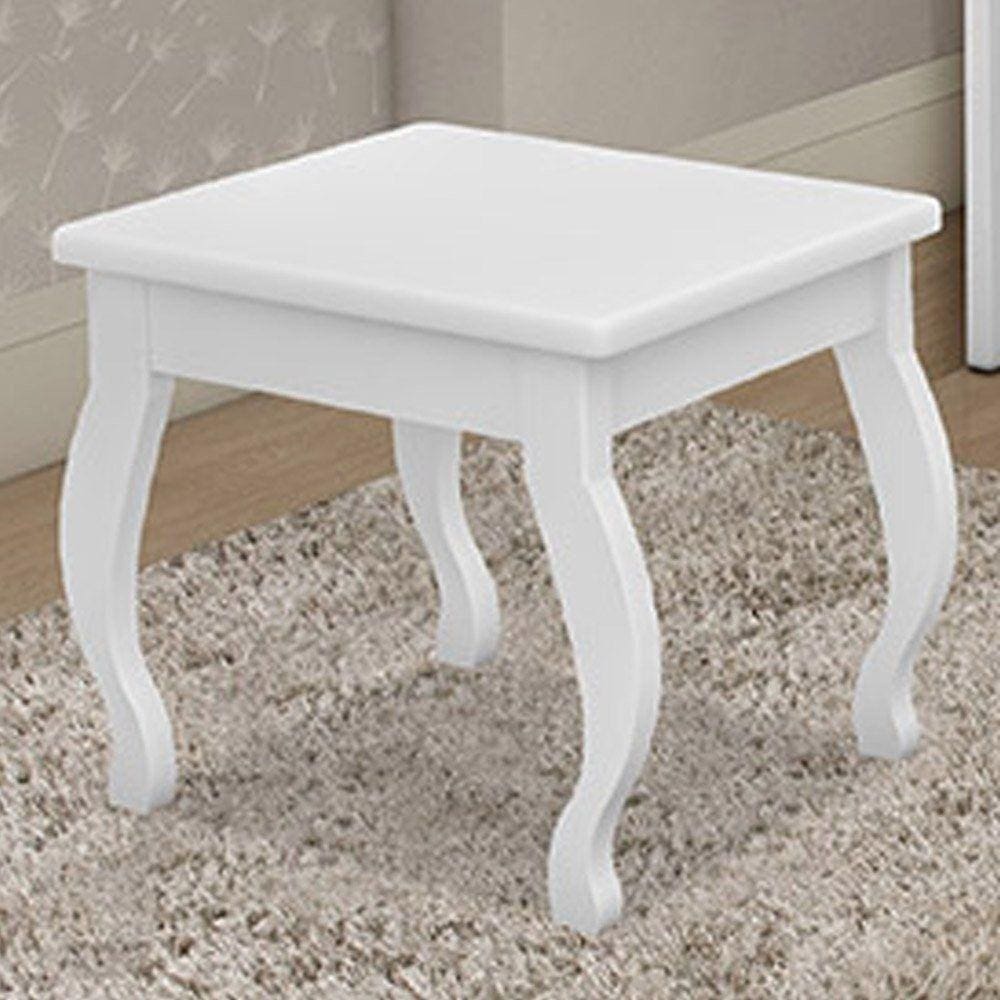 Banqueta Mila Branco Luapa