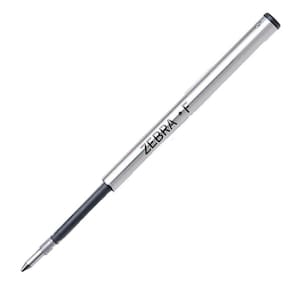 Carga Para Caneta Esferográfica Zebra F Preta Fina