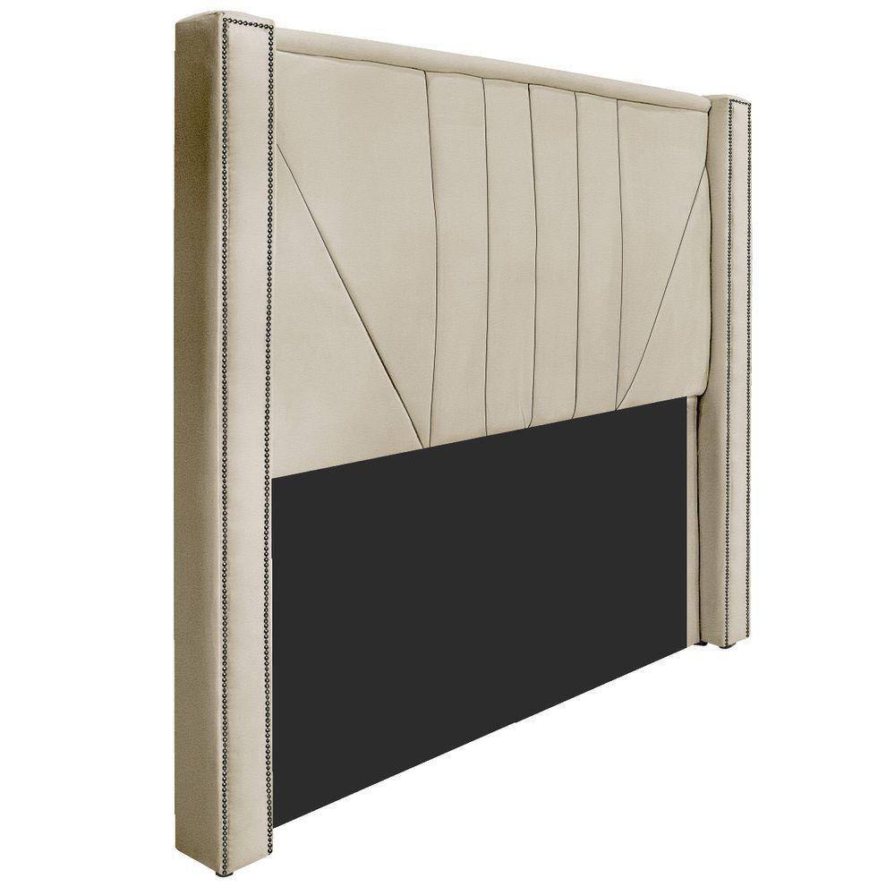Cabeceira Queen P02 160cm Para Cama Box CoranoBege