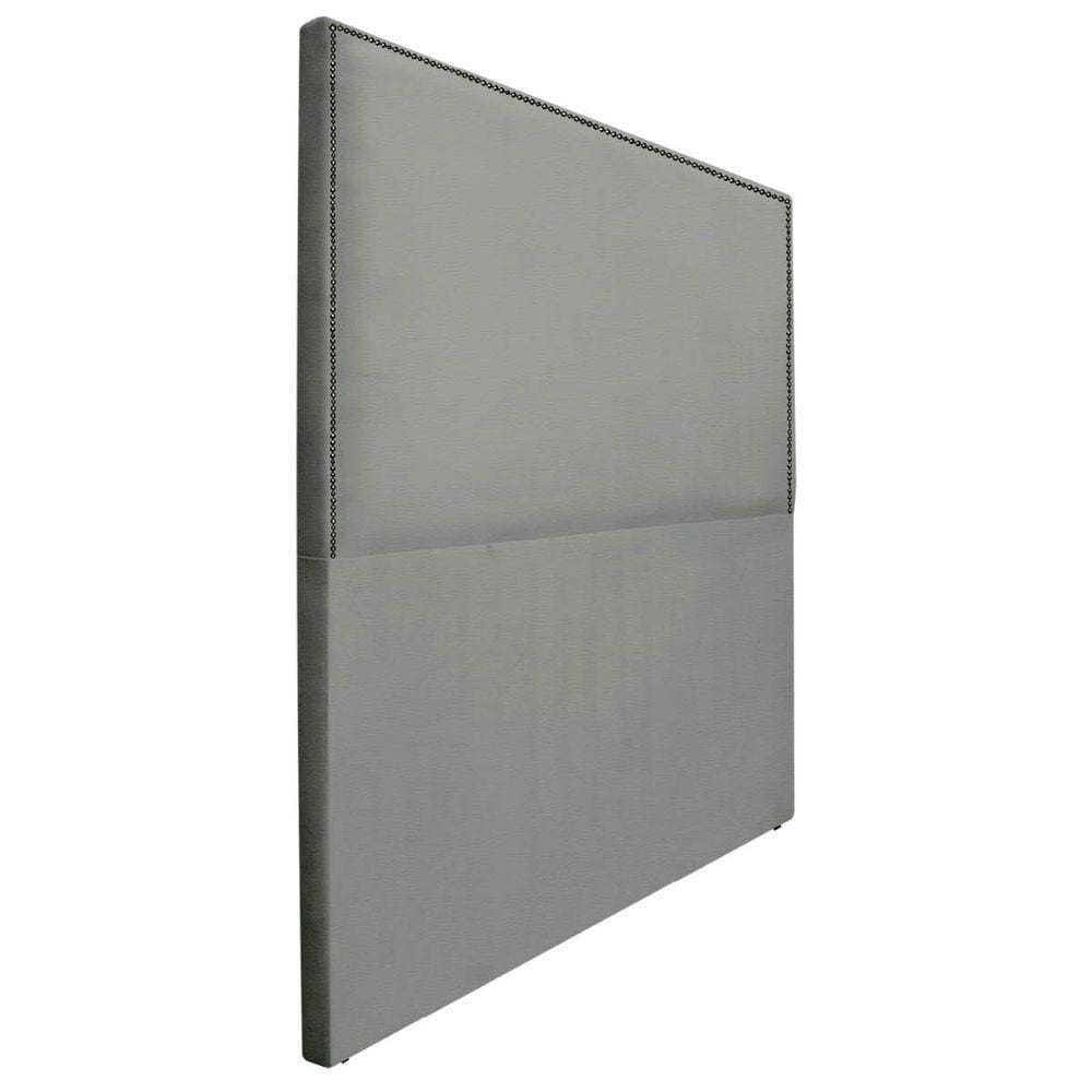 Cabeceira Queen Bali P02 160 cm Para Cama Box Cinza