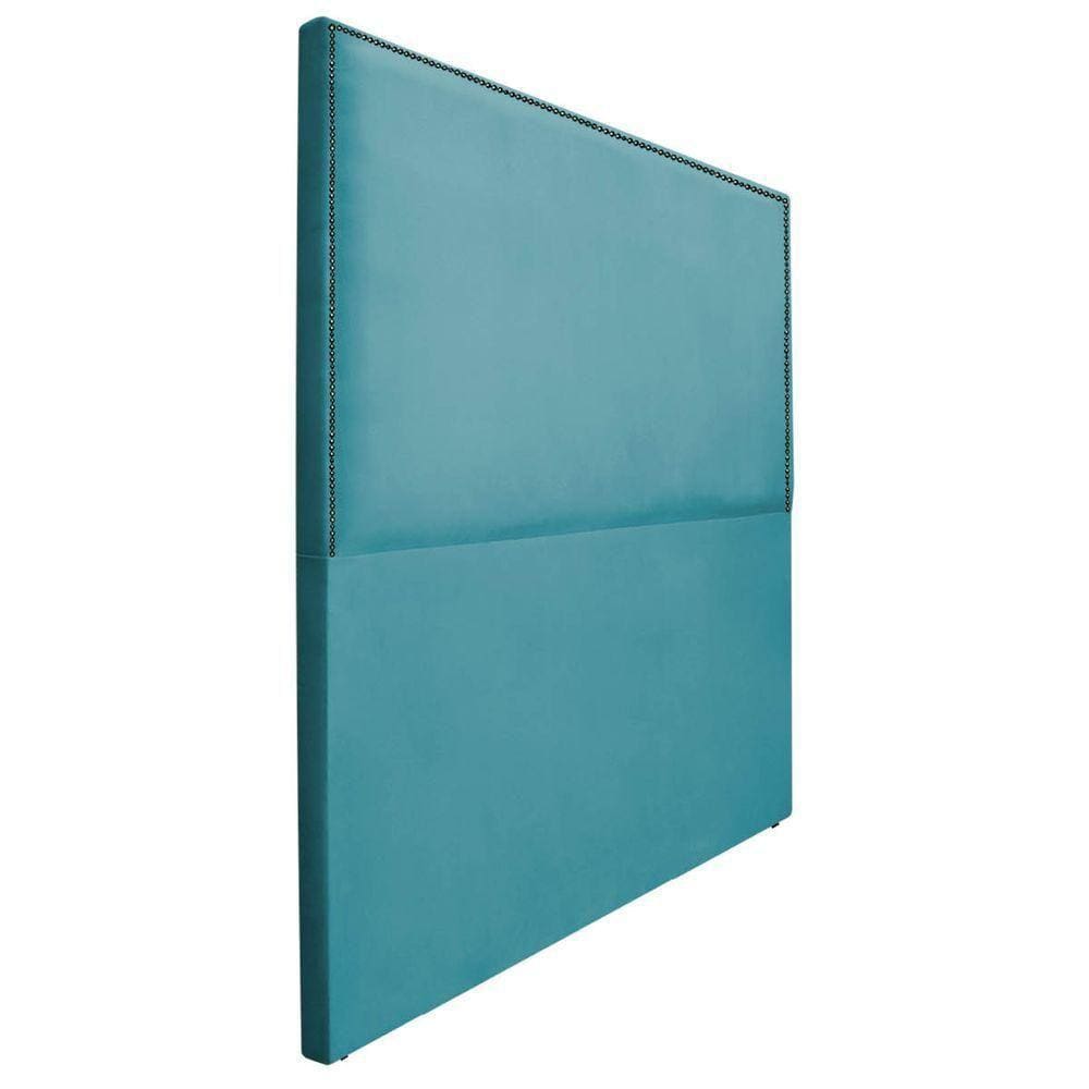 Cabeceira Casal Bali P02 140 cm Para Cama BoxAzul Turquesa