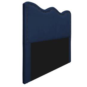 Cabeceira Casal Bari P02 140 cm Para Cama BoxAzul Marinho