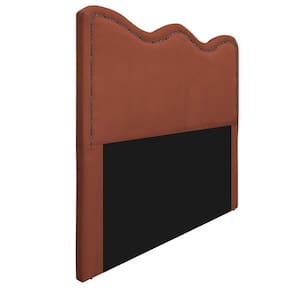 Cabeceira Queen Bari 160 Cm Cama Box Suede Terracota