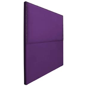 Cabeceira King Bali P02 195 cm Para Cama Box Suede Roxo