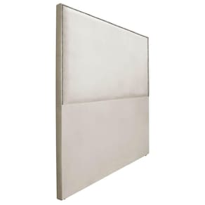 Cabeceira King Bali P02 195 cm Para Cama Box Suede Bege