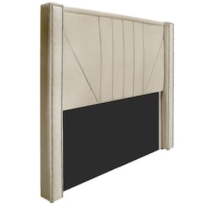 Cabeceira Solteiro Minsk P02 90cm Cama Box Corano Bege