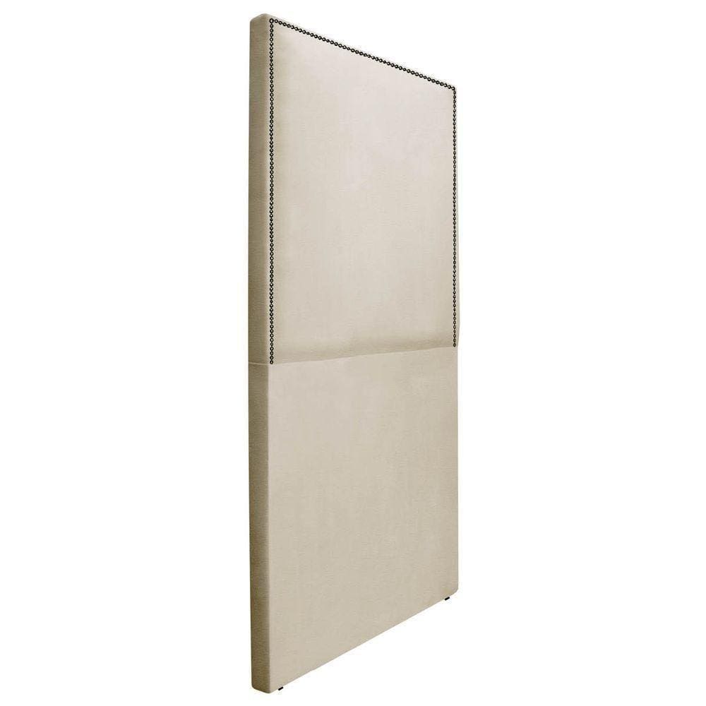 Cabeceira Solteiro Bali 90 Cm Cama Box Corano Bege
