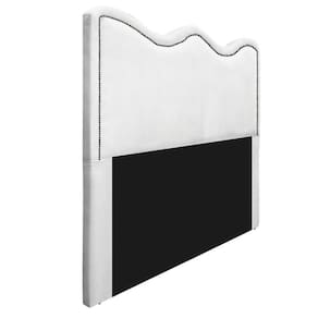 Cabeceira Solteiro Bari 90 Cm Cama Box Suede Branco