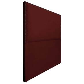 Cabeceira Casal Bali P02 140 cm Para Cama Box Suede Bordô
