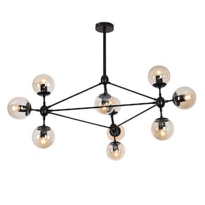 Pendente Nordecor Jabuticaba 14Cm - Preto Ll3001B