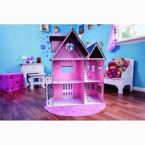 Casa De Bonecas Escala Barbie Modelo Emily Princesa - Darama