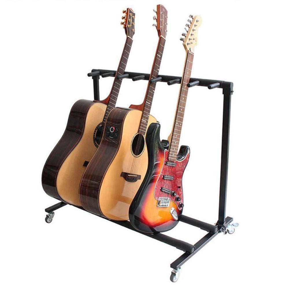 Suporte Estante Rack Chão Para 7 Violão Guitarra Baixo