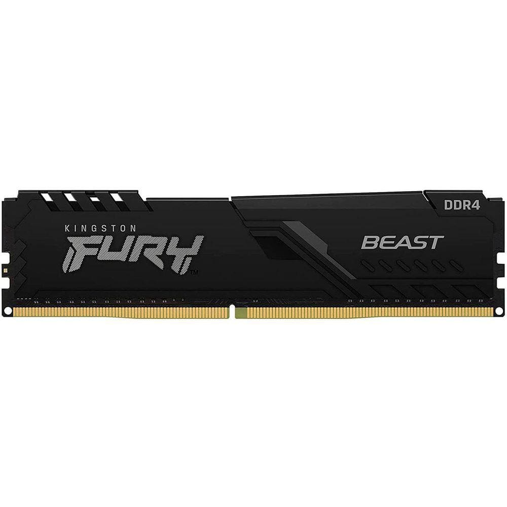 Memória Gamer Kingston Fury Beast, 16Gb, Ddr4, 3200Mhz, Cl16
