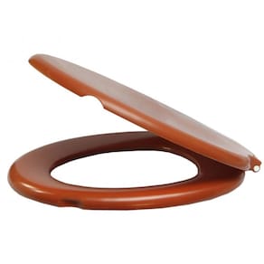 Assento Sanitário Almofadado Caramelo 2483 Alumasa