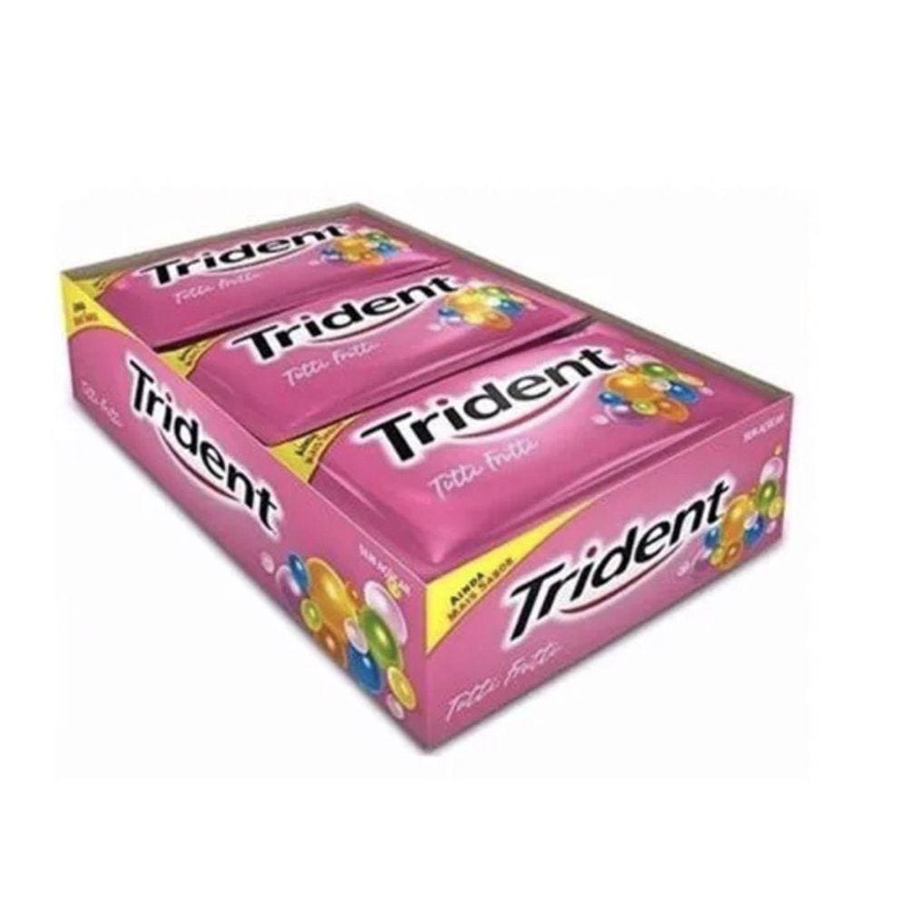 Chiclete Trident Tutti Frutti Caixa C/21 unids de 8g