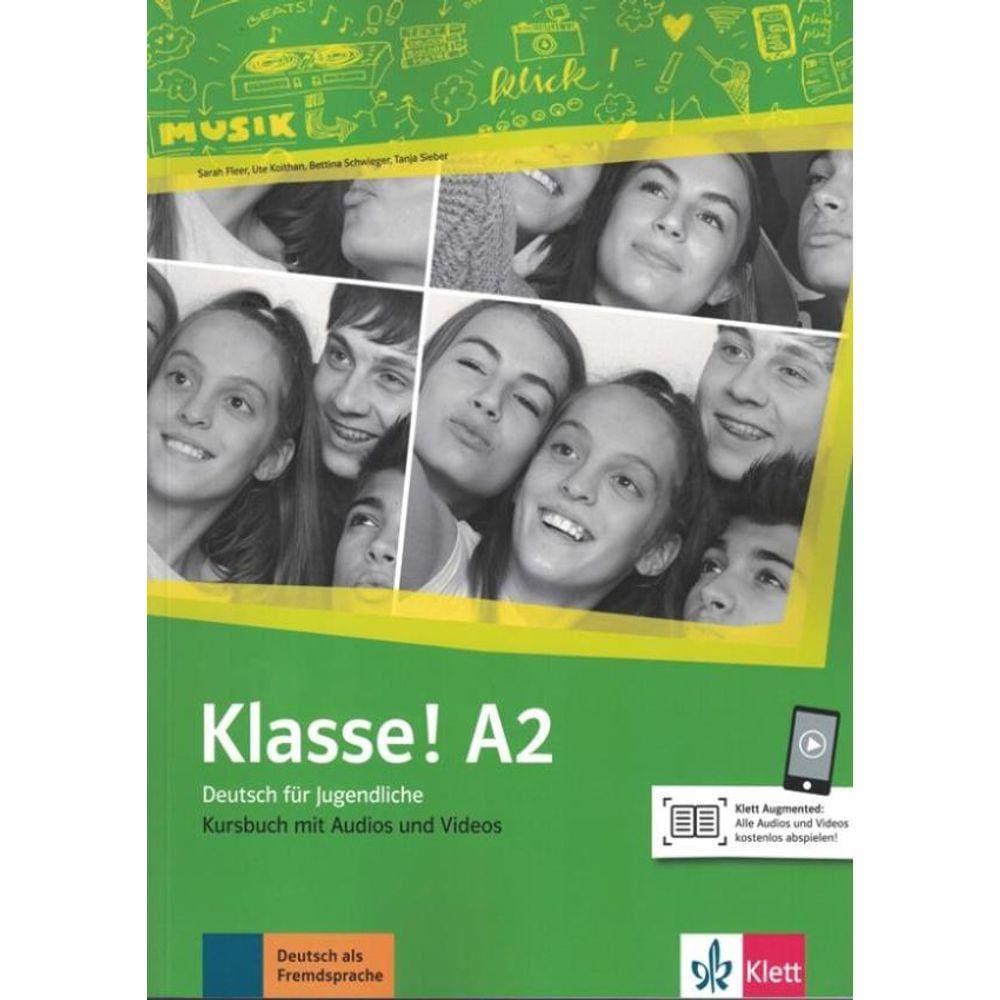Klasse! A2 Kursbuch Mit Audios Und Videos