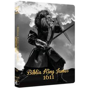 Biblia King James 1611 - Ultrafina Lettering Bible Leao Guerreiro