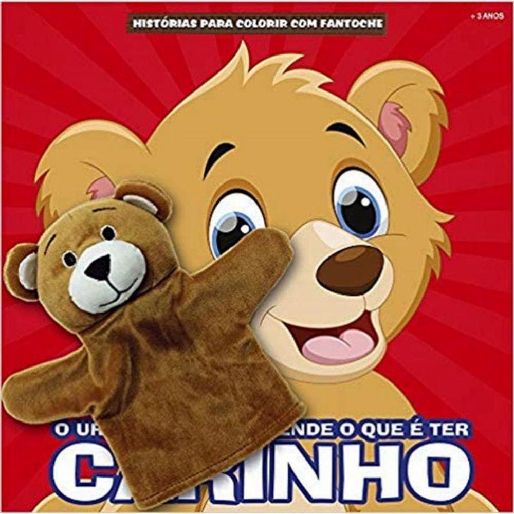 Historias Para Colorir Com Fantoche - Urso
