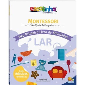 Escolinha Montessori - Meu Primeiro Livro De Atividades... Lar