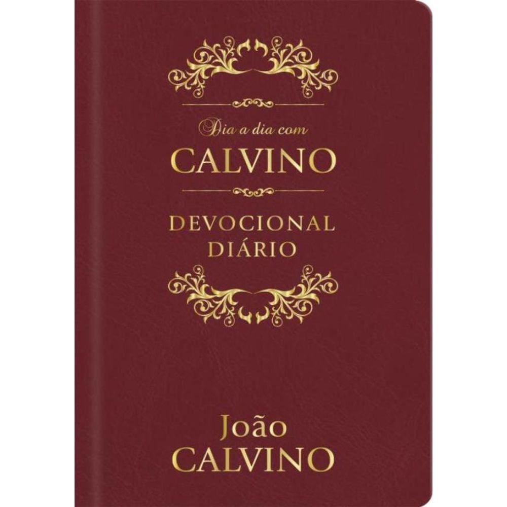 Dia A Dia Com Calvino Capa Couro