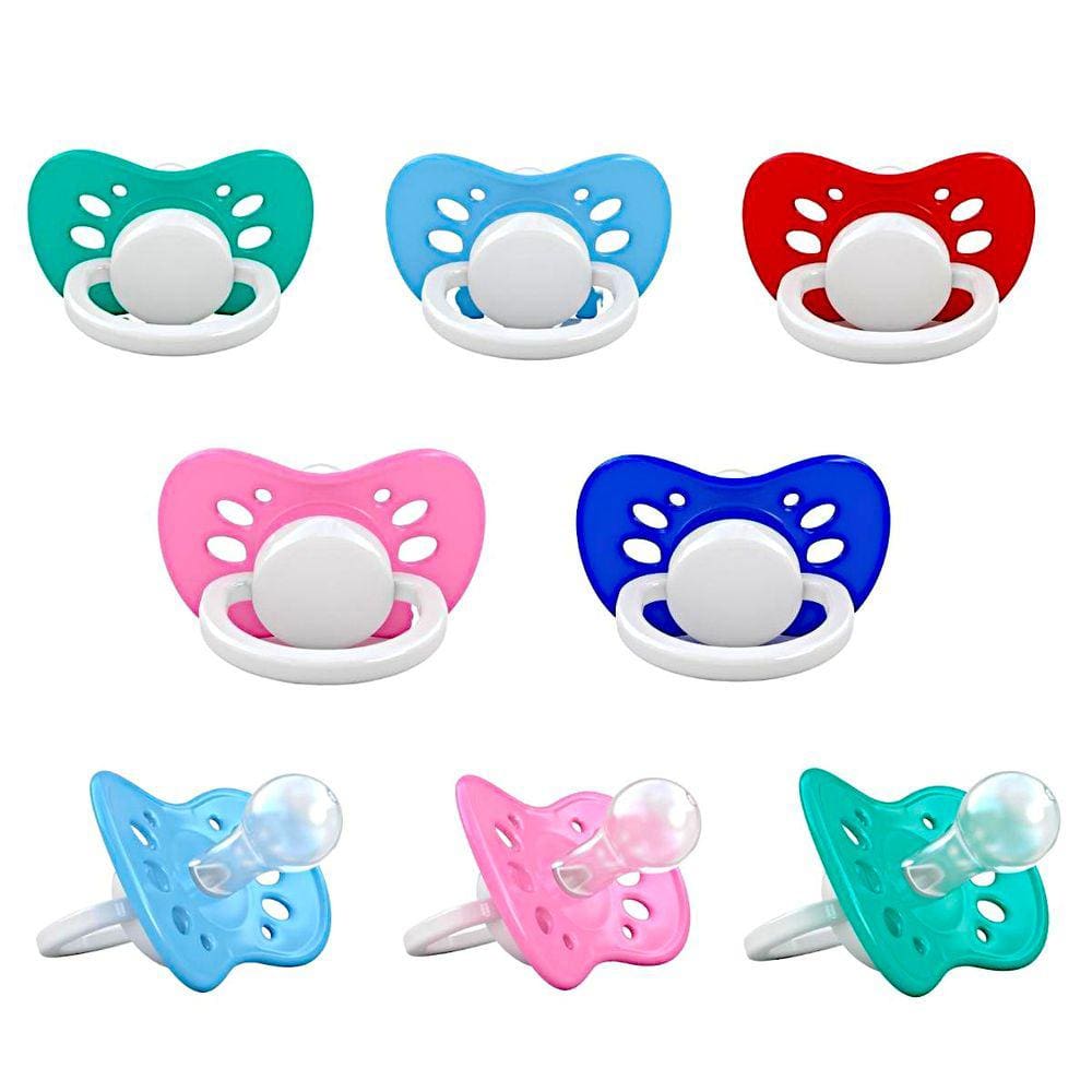 Chupeta Ventilada Mamita - Bico Redondo - Kit com 25
