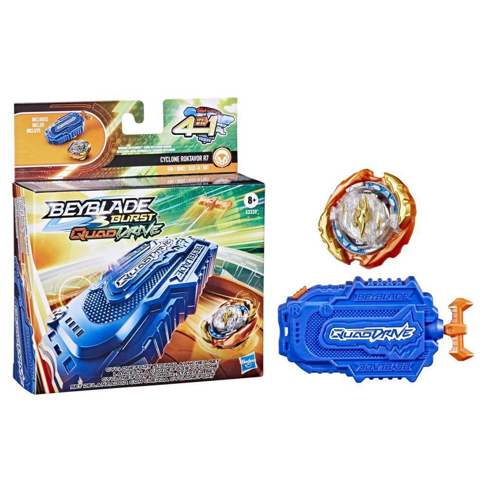 Pião e Lançador Beyblade Burst QuadStrike - Hydra Poseidon P8 - Beyblade -  Hasbro