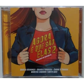CD Agora É Que São Elas 2- Mulheres do Sertanejo - Som Livre