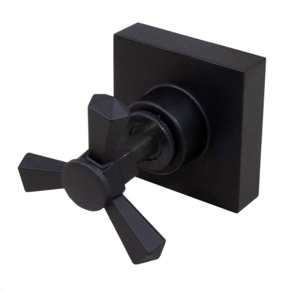 Acabamento Metal Black p/ Registro Padrão Deca Trizeta Luxo