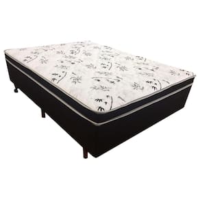 Cama Box Conjugada Casal Cristalflex Ag80 Preto