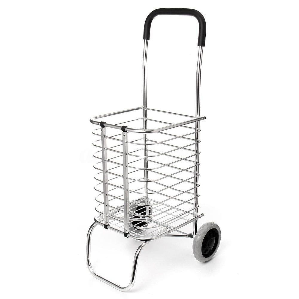 Carrinho Dobravel Aluminio Feira Portatil