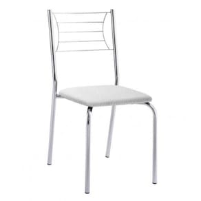 Cadeira Nanda Cromada Branco