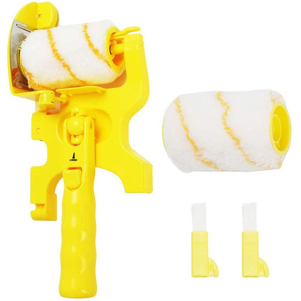 Rolo de Pintura Profissional Lorben para Cantos Acabamentos com Separador