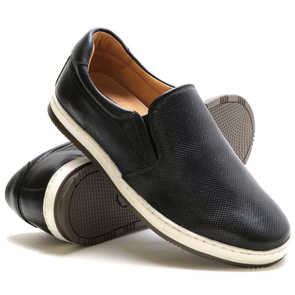 Sapatênis Masculino Iate Couro Floater Art Nobre - 3102