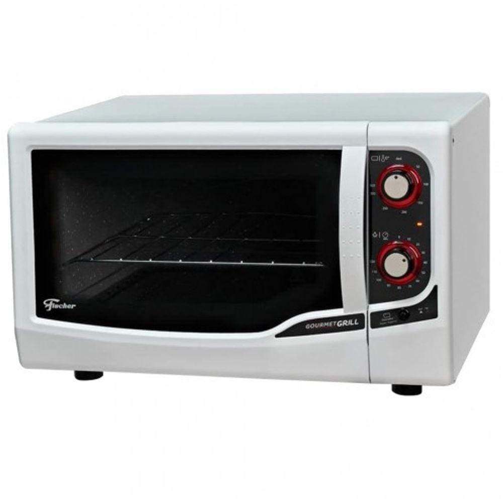 Forno 44L Fischer Eletrico Gourmet GRILL  - 9741-79181  Branco  110 VOLTS