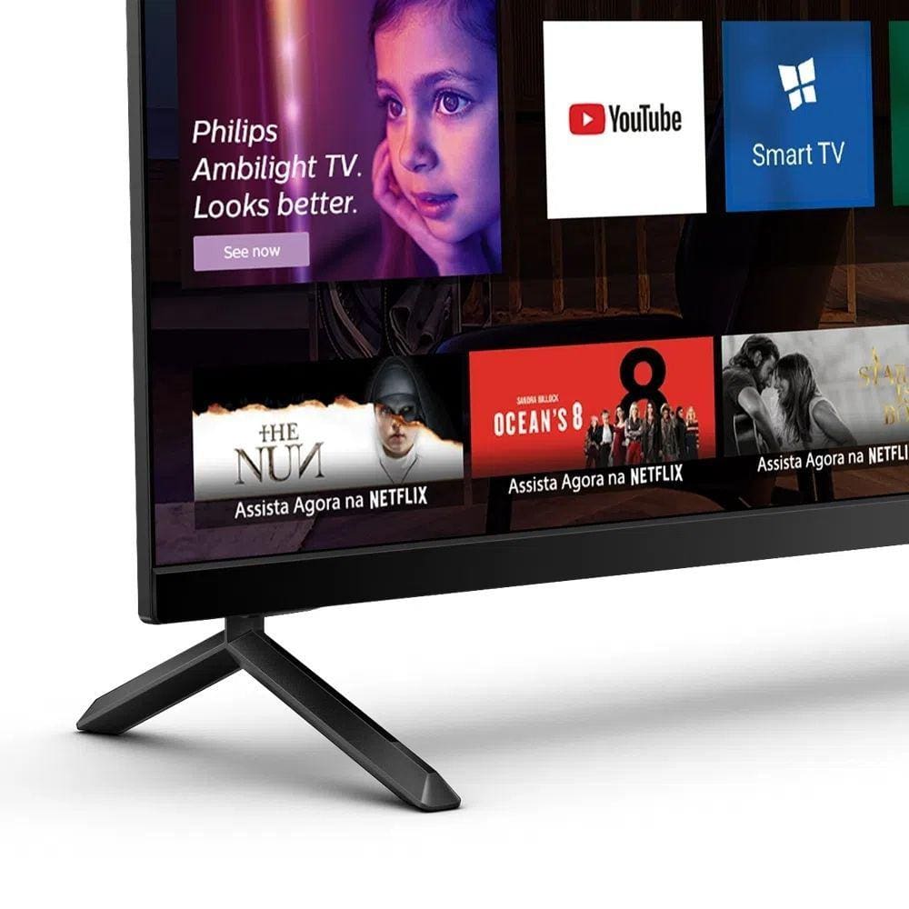 Smart tv philiplaystation 43 full hd sem bordas hdr plus wifi conversor ...