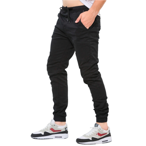 Calça Jogger Sarja Masculina Skinny Com Punho Casas Bahia