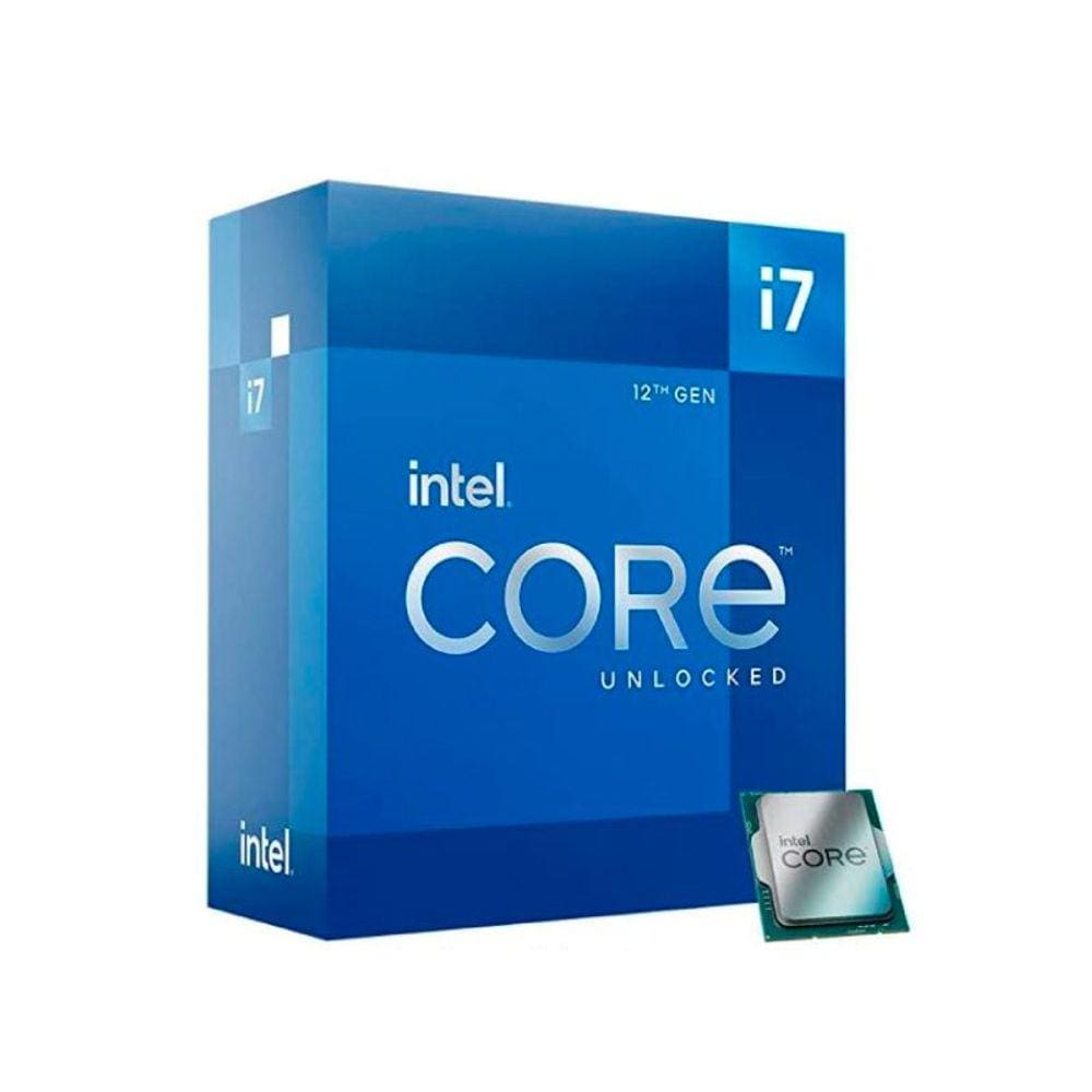 Processador INTEL 12700KF Core I7 (1700) 3,6 GHZ - BX8071512700KF - 12ª GER