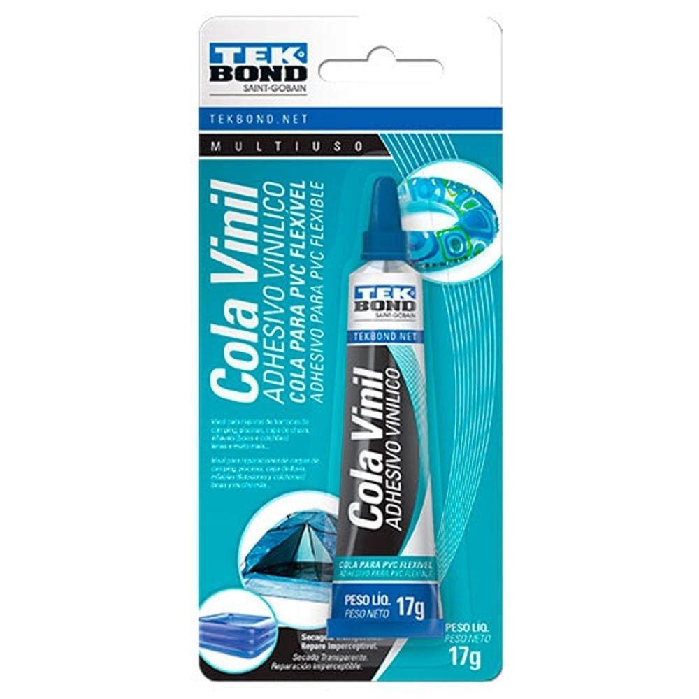 Cola Vinil P/ PVC Flexível 17g Tekbond