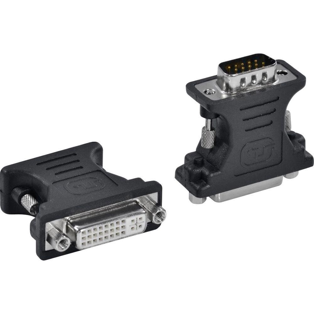Adaptador DVI 24+5 Femea X VGA Macho 15 Pinos ADVIIF-V