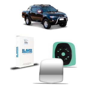 Lente Retrovisor Com Base Mitsubishi L200 Ld Direito