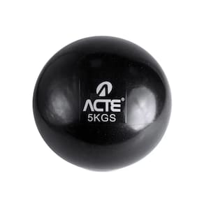 Bola Tonificadora T175 - Preto com 5Kg - Acte Sports