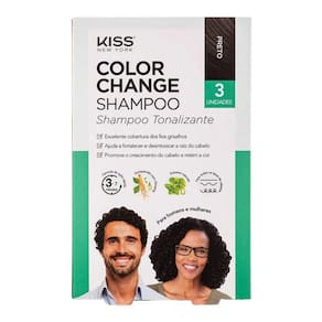 Shampoo Tonalizante Kiss Ny Color Change Preto