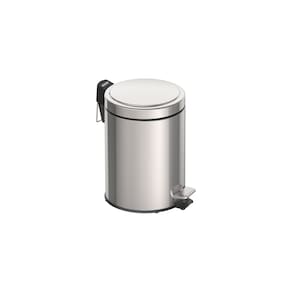 Lixeira Inox Tramontina Brasil 5L Com Pedal E Balde Interno 94538105
