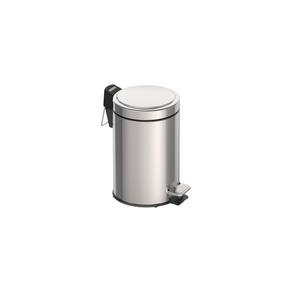 Lixeira Inox Tramontina Brasil 3L Com Pedal E Balde Interno 94538103