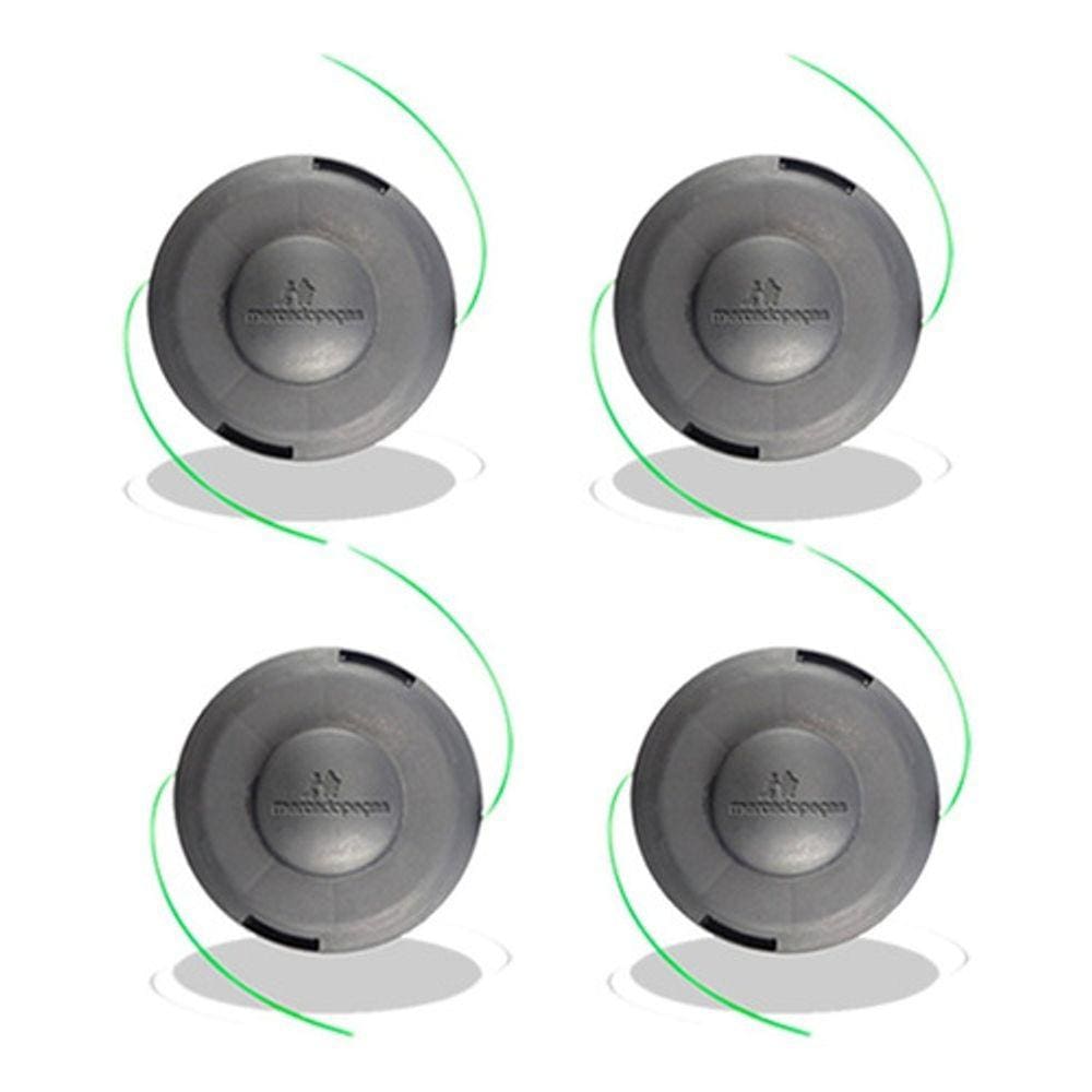 4 Carretel Nylon Roçadeira Vulcan Tekna Toyama Nagano 43 52c