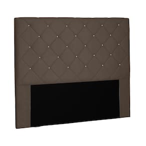 Cabeceira Tania Cama Box Casal 140Cm Suede Caramelo