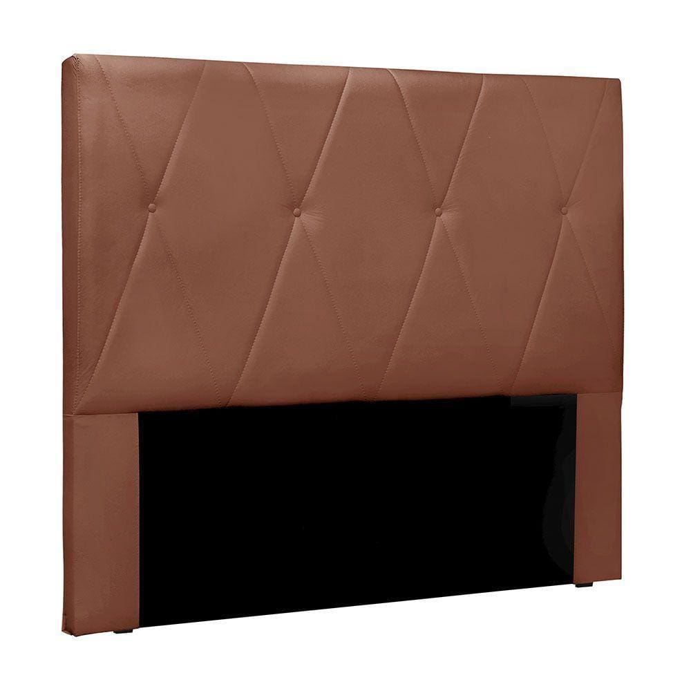 Cabeceira Para Cama Box King Aquilla 195Cm Veludo Café