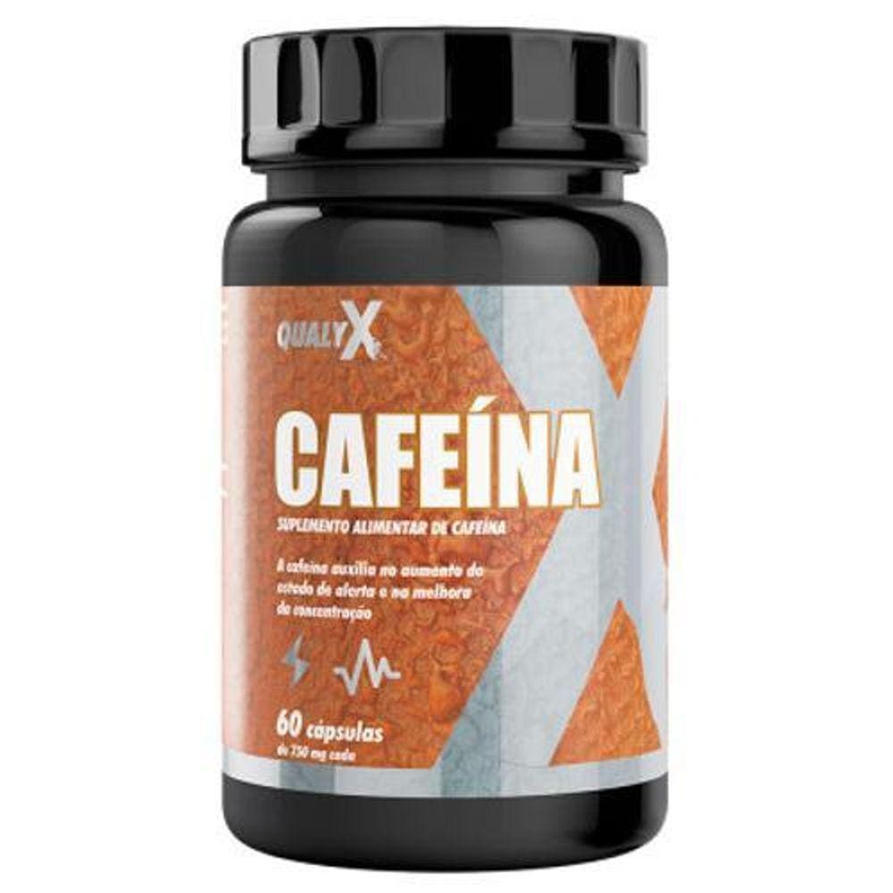 Cafeína Qualyx Com 60 Cápsulas
