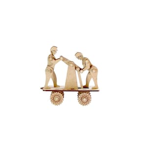 Vagao Manual - Quebra Cabeças Puzzle 3D - Darama